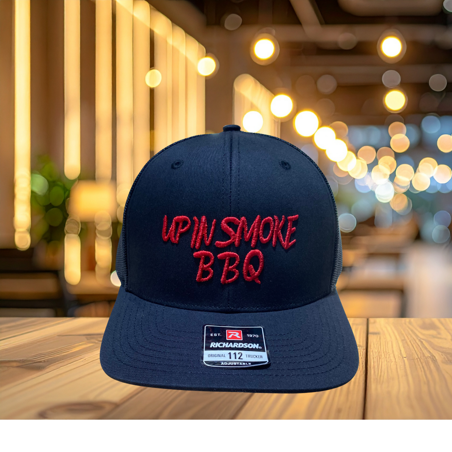 Up In Smoke Embroidered Hat