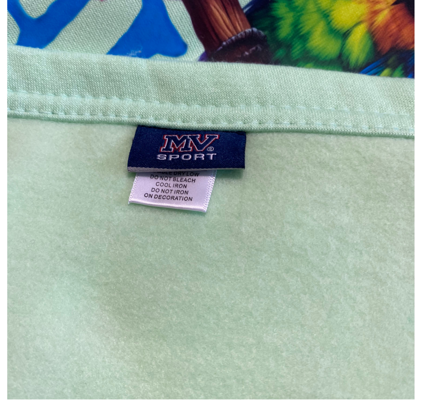 Sweatshirt Parrot Blanket