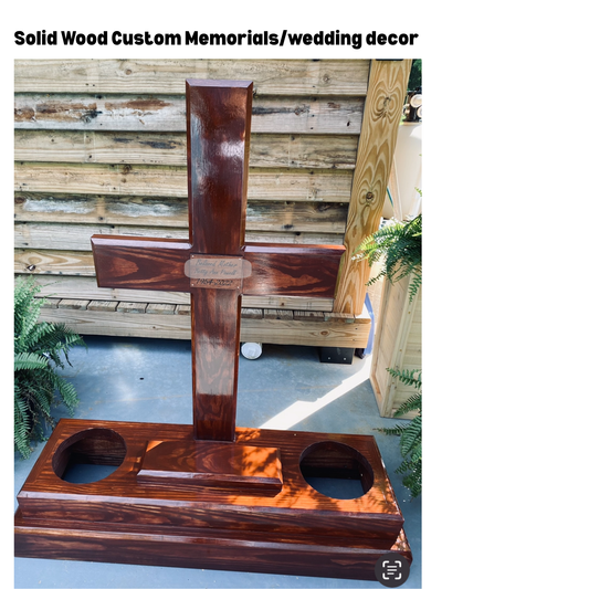 Custom Memorials and Wedding Decor