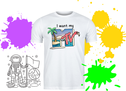 I Want My MTV tshirt