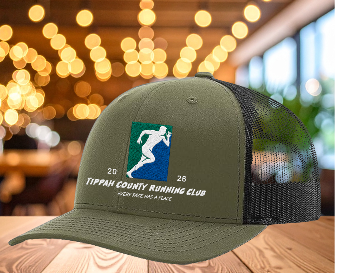 Tippah County Running Club Embroidered Hat