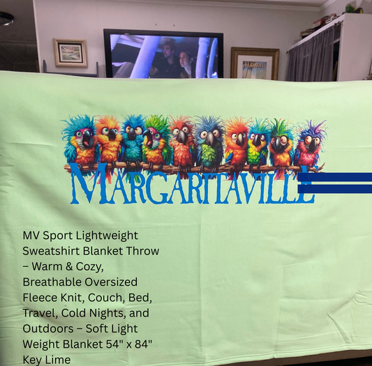 Sweatshirt Parrot Blanket