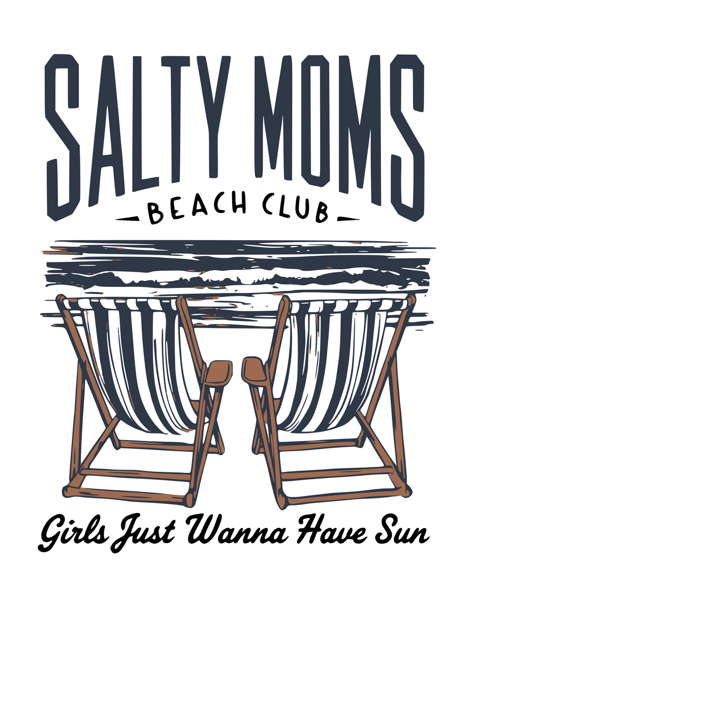 Salty Moms T-shirt Easy Click and Buy